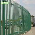 Galvanized and Powder Coated W Type Palisade Fence